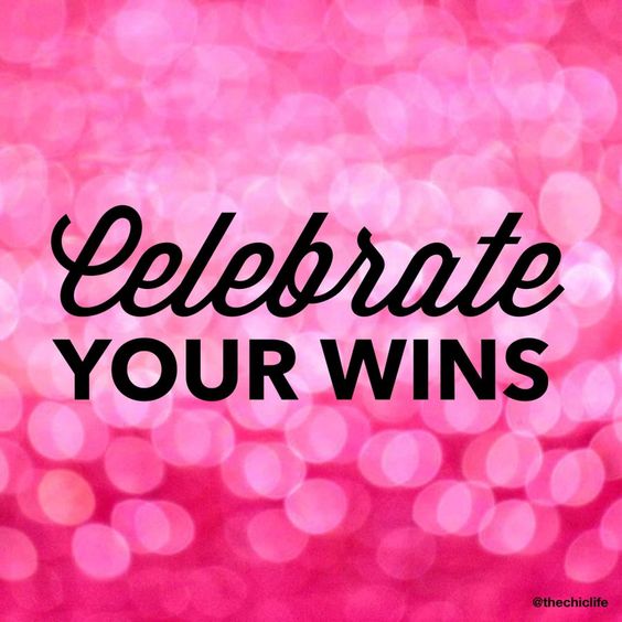 celebrate the wins